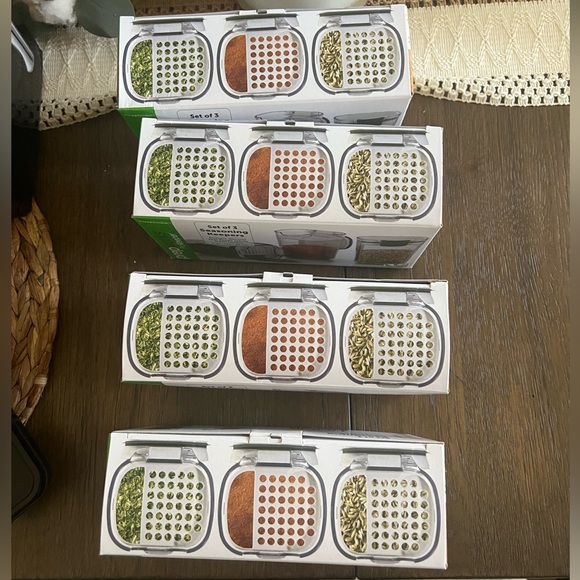 Prepworks Seasoning Keepers, Set of 3, packs of 4 - Picture 2 of 2